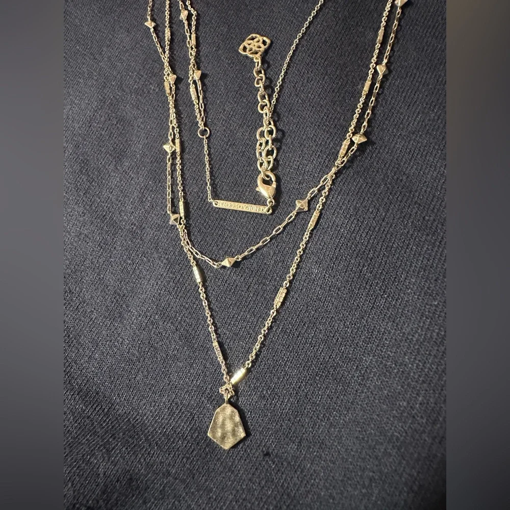 Clove Multi Strand Neckl in Bright Silver from Kendra Scott - Picture 2 of 3